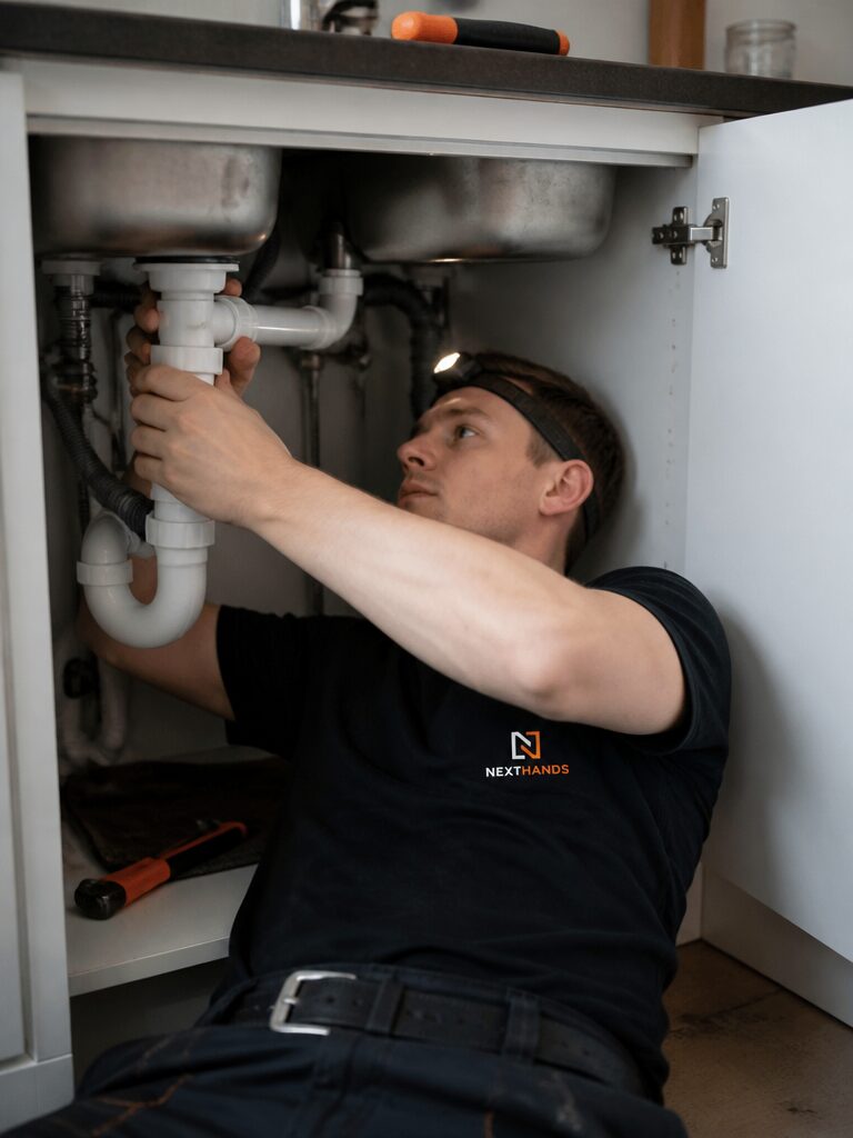 Instromer: Van klantenservice → loodgieter
